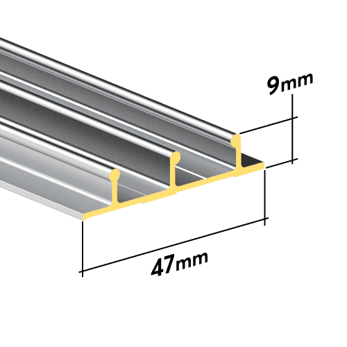 GOLD.05. Zanzariera a Pannelli Mobili per Porte e Porte Finestre
