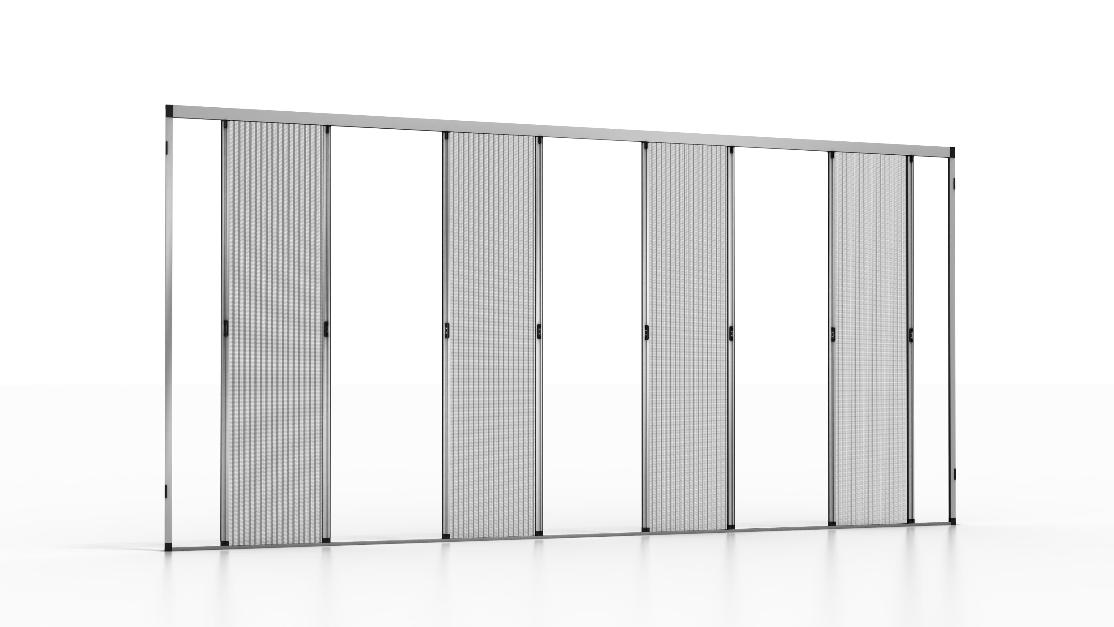 PLATINUM.04. Zanzariera Plissettata per Porte e Portefinestre