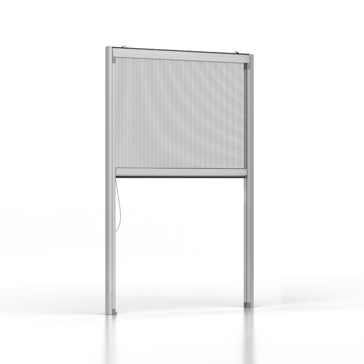 SILVER.09. Zanzariera a rullo verticale con frizione e guide autoregolanti